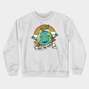 Save The Earth Crewneck Sweatshirt